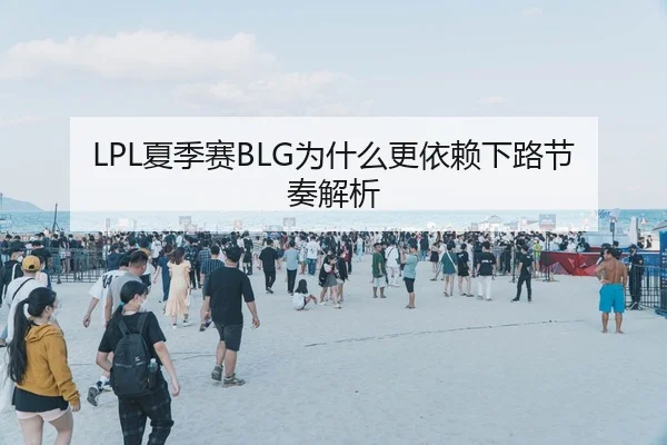 LPL夏季赛BLG为什么更依赖下路节奏解析